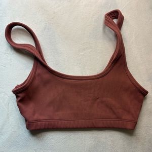 aritzia tnaction bra top